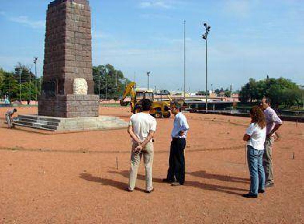 Las obras por el bicentenario ya est�n en marcha.
