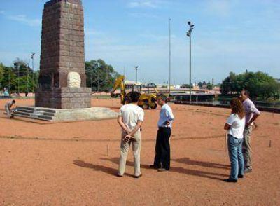 Las obras por el bicentenario ya est�n en marcha.