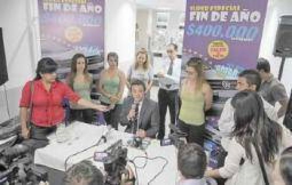 AJALaR cerrar� el a�o sorteando m�s de 400 mil pesos en premios 