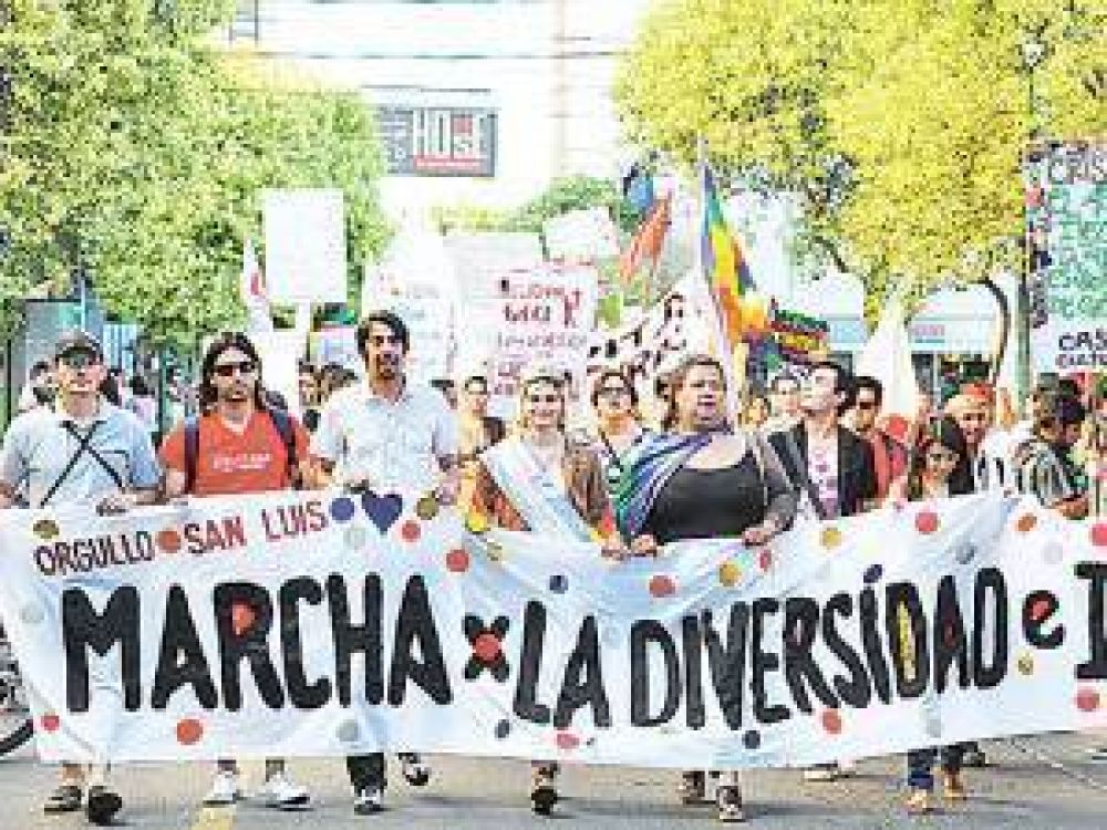 Marcharon en San Luis por la Diversidad y la Igualdad 