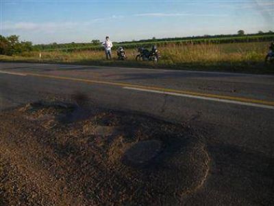 Por la desidia del concesionario y la Naci�n, la 34 luce abandonada 