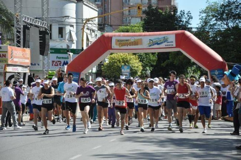 La maratón contra la violencia, Chaco en Movimiento por tu Salud, congregó a funcionarios, deportistas y aficionados 