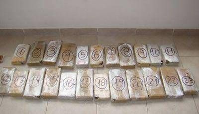Gendarmer�a secuestr� m�s de 22 kilos de marihuana y coca�na en Piedra Buena