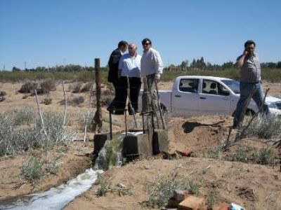 Recorrida por obras para el desarrollo de Plaza Huincul