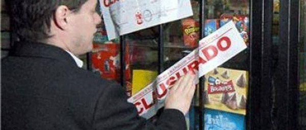 Cuatro comercios fueron clausurados 