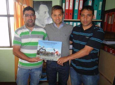 Sciurano mantuvo un encuentro con el Secretario General del Sindicato de Camioneros