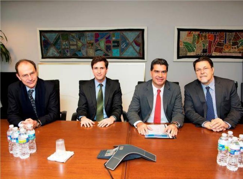 Capitanich debati� proyectos para el NEA en el Banco Mundial 