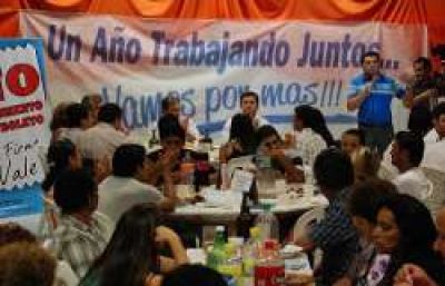 Homenaje a la militancia radical en Villa R�o Negro