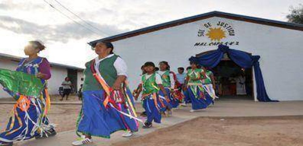 Ba�ado La Estrella: abor�genes re editaron rito de gran espiritualismo