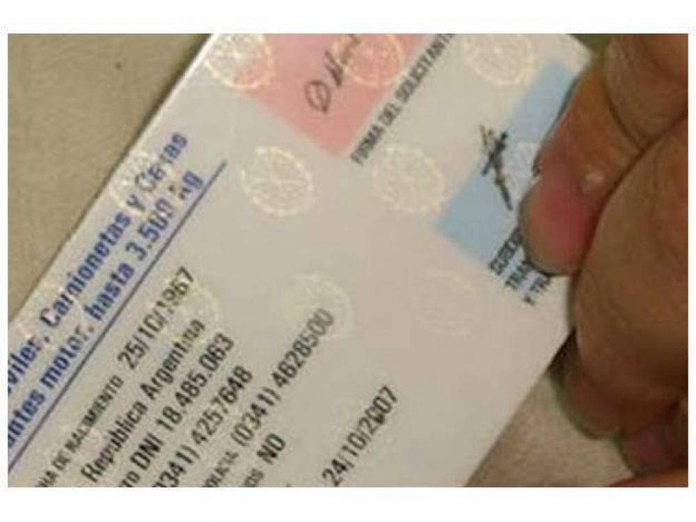 En seis meses se realizaron m�s de 24.000 tr�mites del carnet de conducir