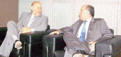 Embajador brasile�o visit� a Insfr�n para estrechar lazos comerciales y de inversi�n.