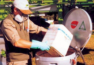 Comenzar� recolecci�n de envases de agroqu�micos