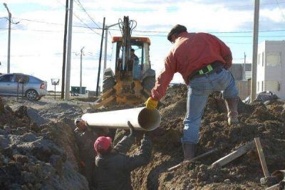 Se comenz� la construcci�n de un pluvial en el barrio CGT