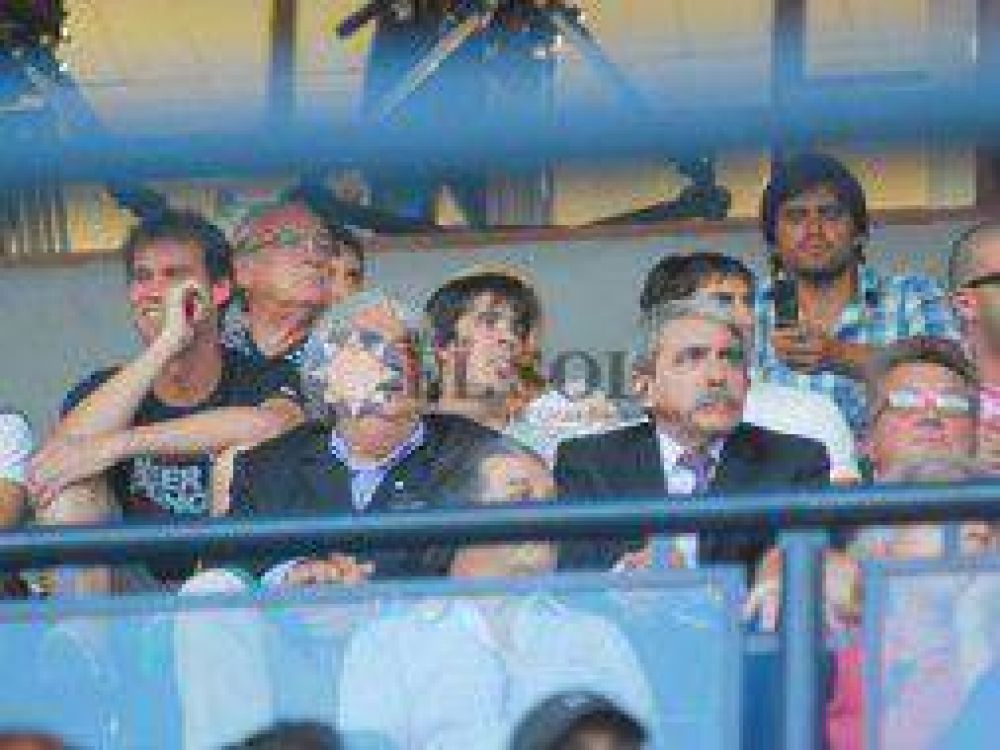 An�bal Fern�ndez particip� del 125� aniversario del club Quilmes