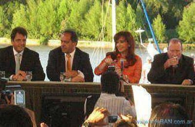 Visita presidencial Cristina visit� San Fernando, anunci� obras y habl� de inseguridad