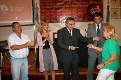 Organizaciones comunitarias de Tigre recibieron apoyo municipal 