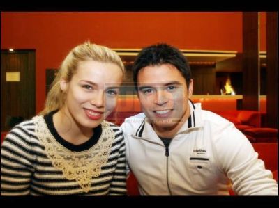 La modelo paranaense Romanela Amato y Saviola ser�n padres