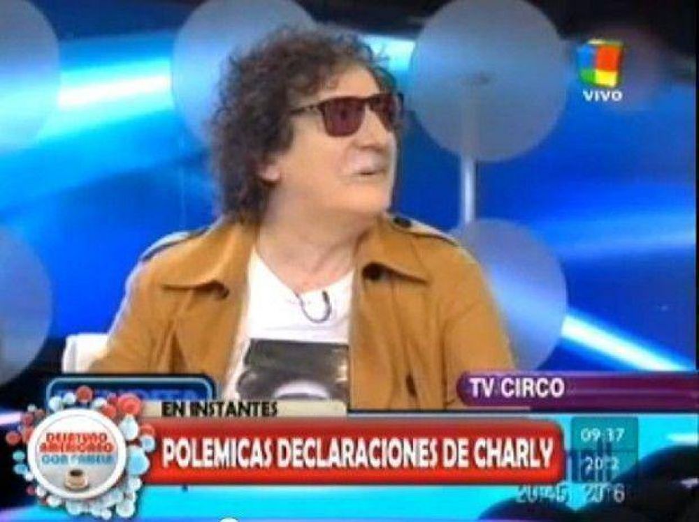 Pol�micas declaraciones de Charly sobre el caso Maradona