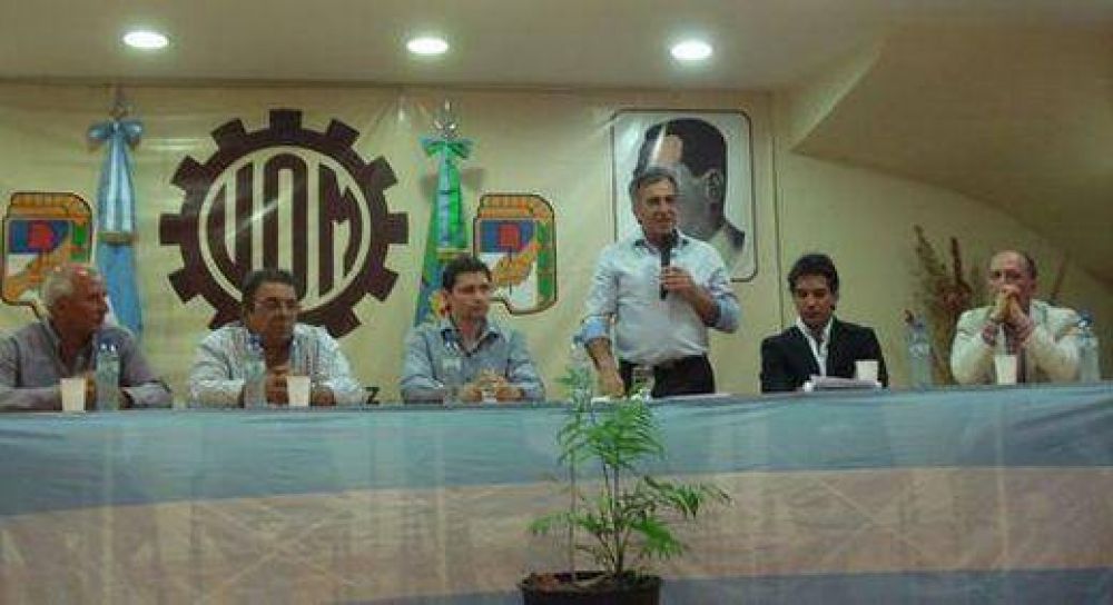 Cariglino, en acto peronista de Vicente L�pez