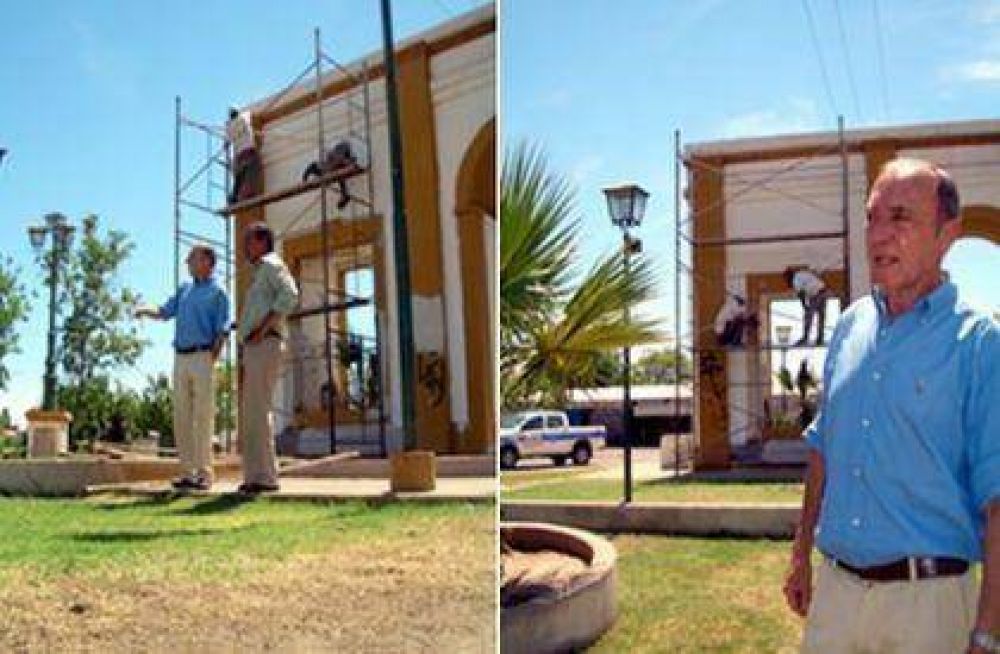 Importante puesta en valor del Portal de San Nicolas 