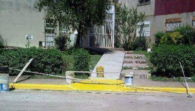 Construcci�n De Una Rampa En Don Orione Para Un Ni�o Y Su Abuela Con Movilidad Reducida