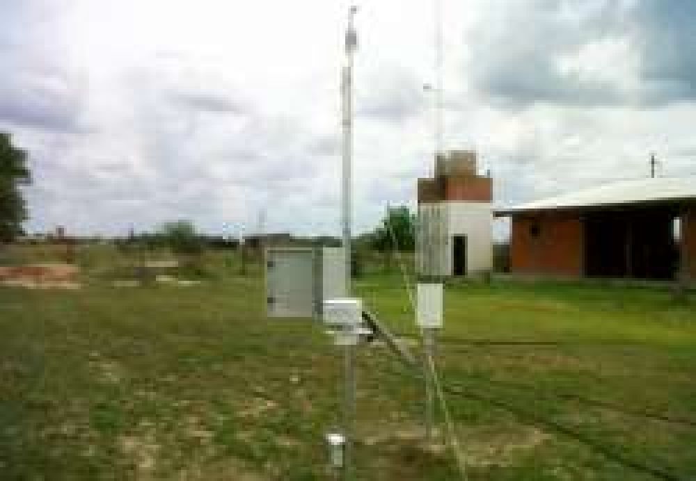 Nuevas estaciones meteorol�gicas en el Chaco 