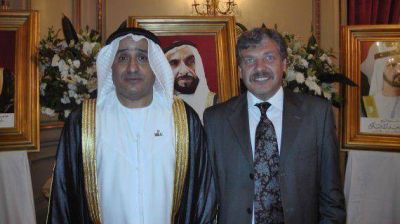Padula participa en la Fiesta Nacional de los Emiratos �rabes Unidos