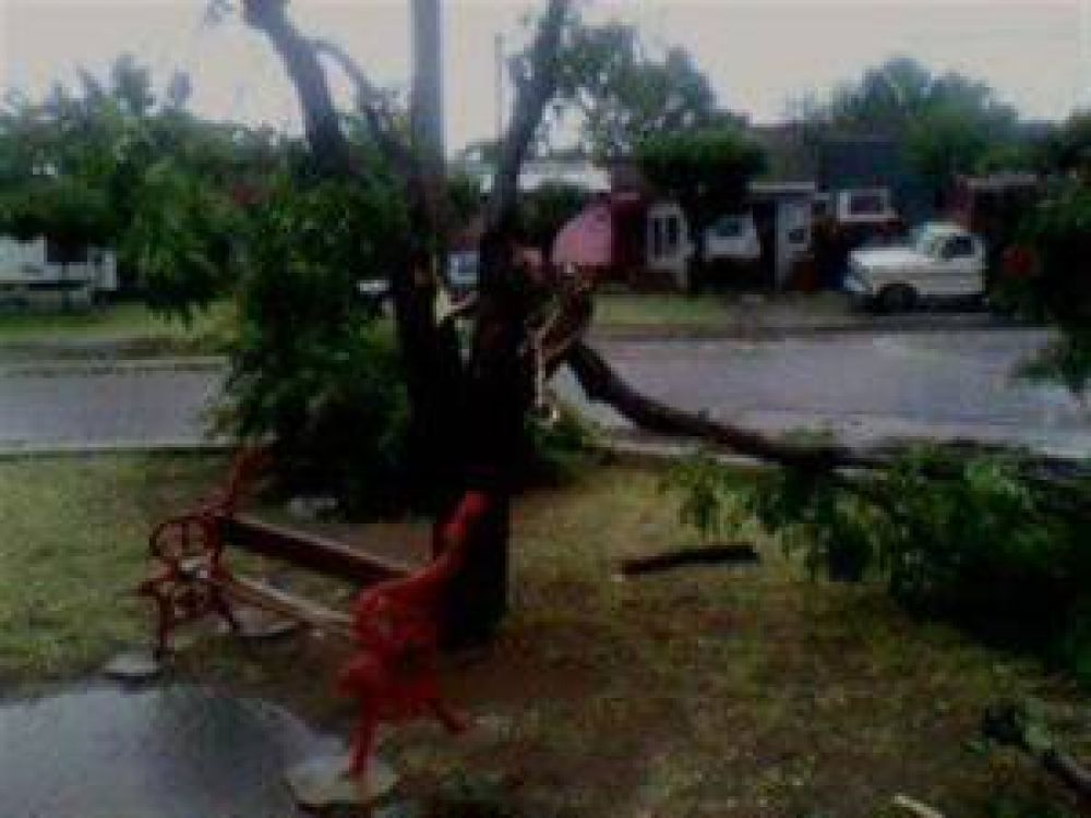 Fuerte temporal en Uni�n