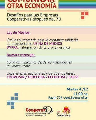 Jornada "Comunicar otra econom�a" - Desaf�os despu�s del 7D