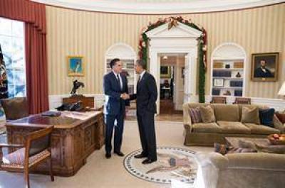 Tras la reelecci�n, Obama almorz� con Romney