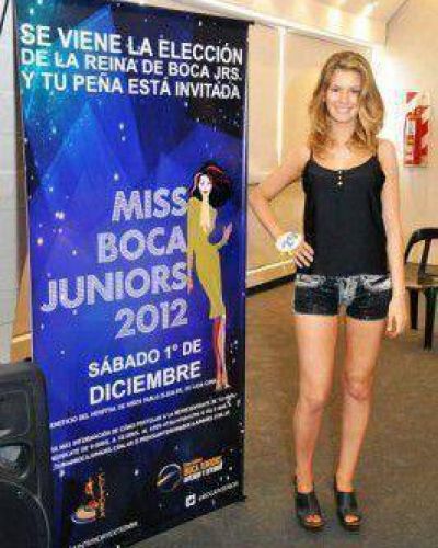 Justina Malacalza se prepara para la elecci�n de Miss Boca Juniors