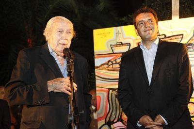 Pa�z Vilar� inaugur� junto a Sergio Massa su nuevo taller en Tigre
