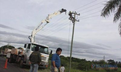 La Dpec logr� recuperar el 100% de la red de media tensi�n da�ada por el temporal 