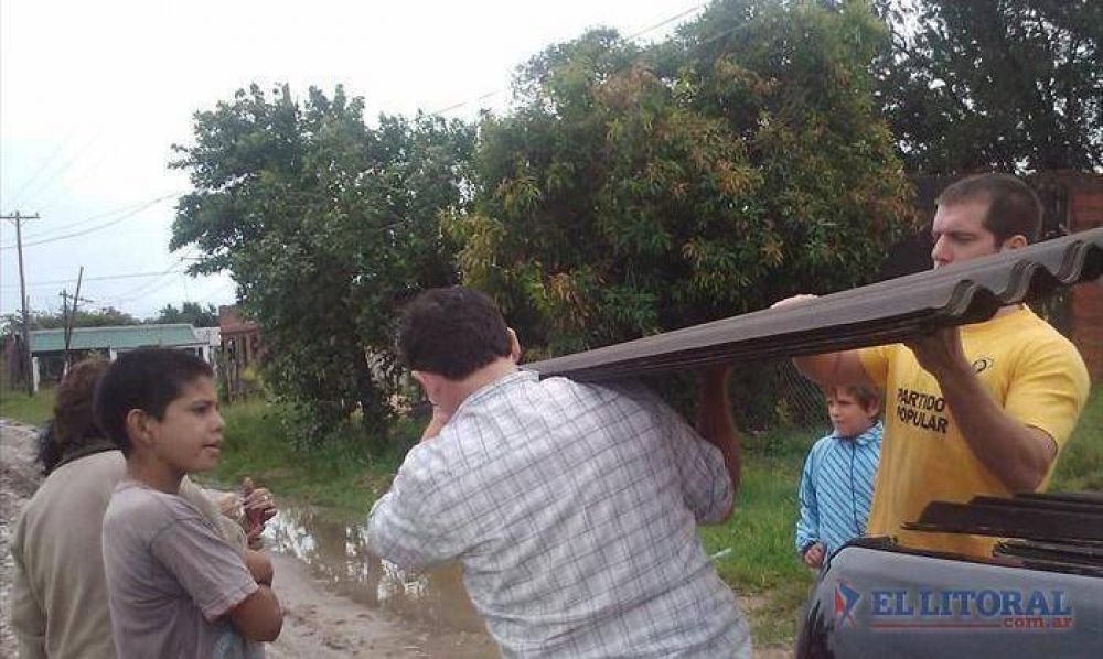 Partido Popular realiz� un operativo de emergencia por barrios 