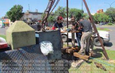 Trabajan para elevar el caudal de agua 