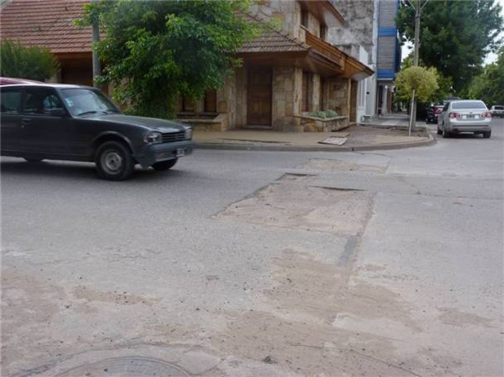 Est�n terminando con la nueva red y luego comenzar� el bacheo