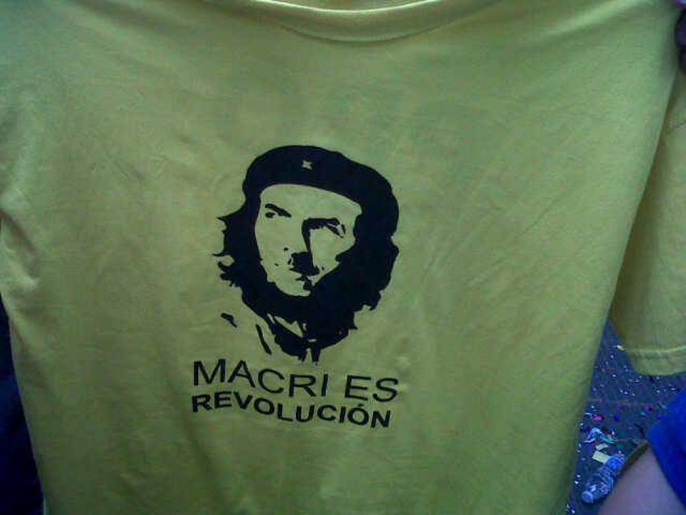 Los J�venes PRO comparan a Macri con el Che Guevara