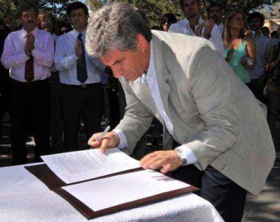 Poggi firmar� el decreto de adjudicaci�n de la obra del �Parque Zanjitas Pueblo Heroico� 