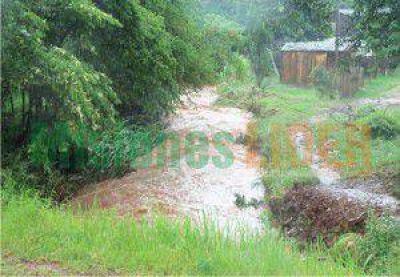 Temporal afect� a m�s de 300 familias en Ober� 