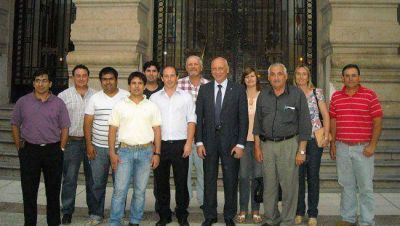 El FrePam, con el gobernador santafesino 