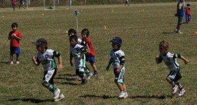 Hubo encuentro de Escuelas de F�tbol en Uni�n