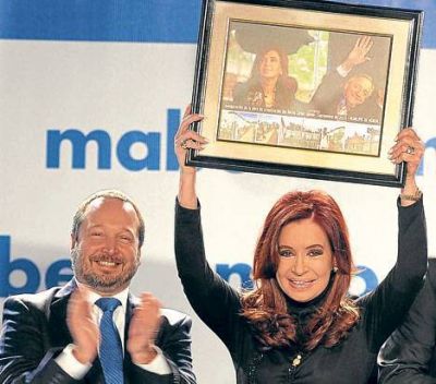 El Gobierno se moviliza por el 7D y los cinco a�os de CFK