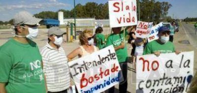Los vecinos de Colonia Hinojo volvieron a reclamar por la contaminaci�n de ASP