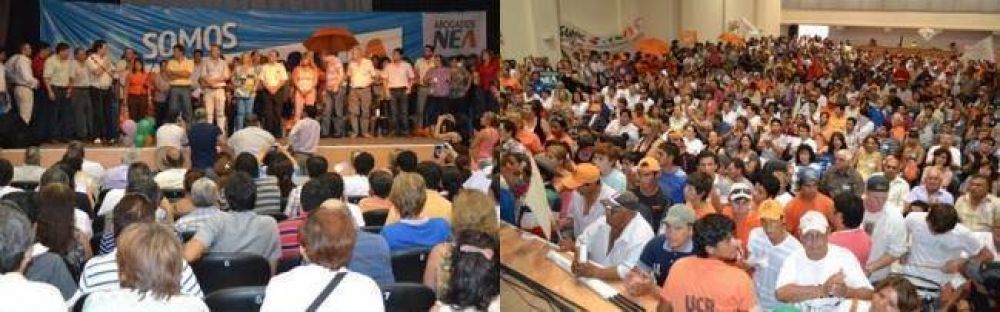 Con una convocatoria en S�enz Pe�a, el NEA aprob� su estatuto y Mesa Provincial 