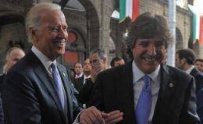 Boudou asisti� a la investidura de Pe�a Nieto