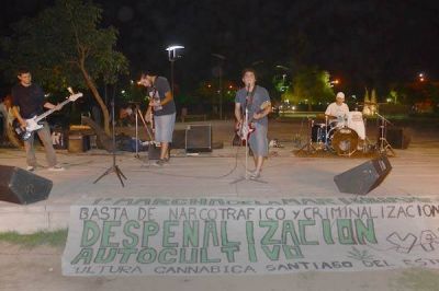 En Santiago del Estero tambi�n pidieron por la legalizaci�n de la marihuana 