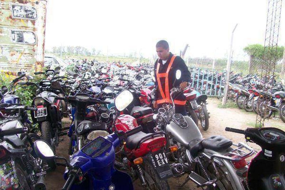 La polic�a lleva secuestrados m�s de cinco mil motoveh�culos 