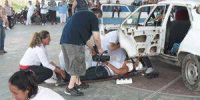  Clorinda: Simulacro de accidentes y rescates de las v�ctimas