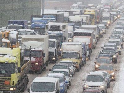 Rusia: llevan tres d�as varados por una nevada