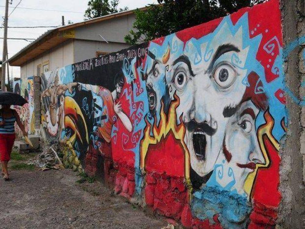 Arte en las paredes de la ciudad